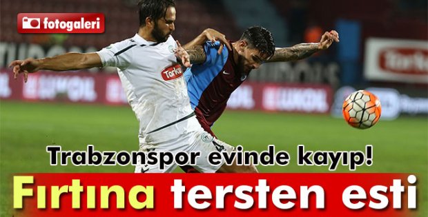 Trabzonspor Torku Konyaspor'a mağlup oldu