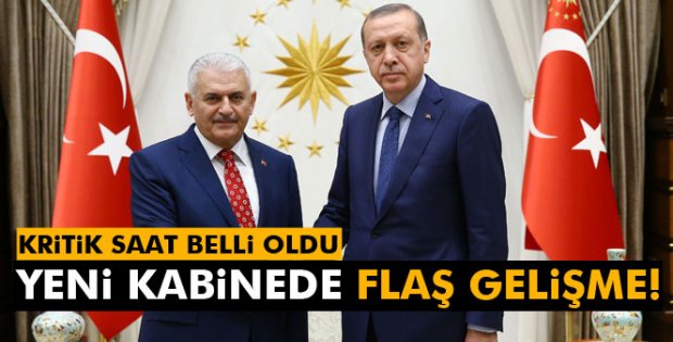 Yıldırım, kabine listesini 10.00'da Erdoğan'a sunacak